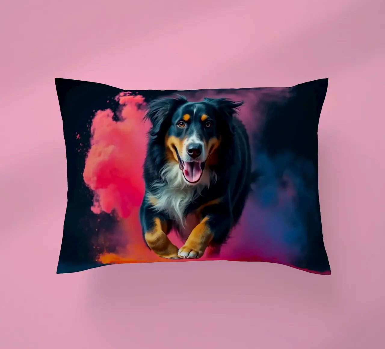 Le bouvier bernois coloré #38 coussin de Yumis.Beargang.and.Me