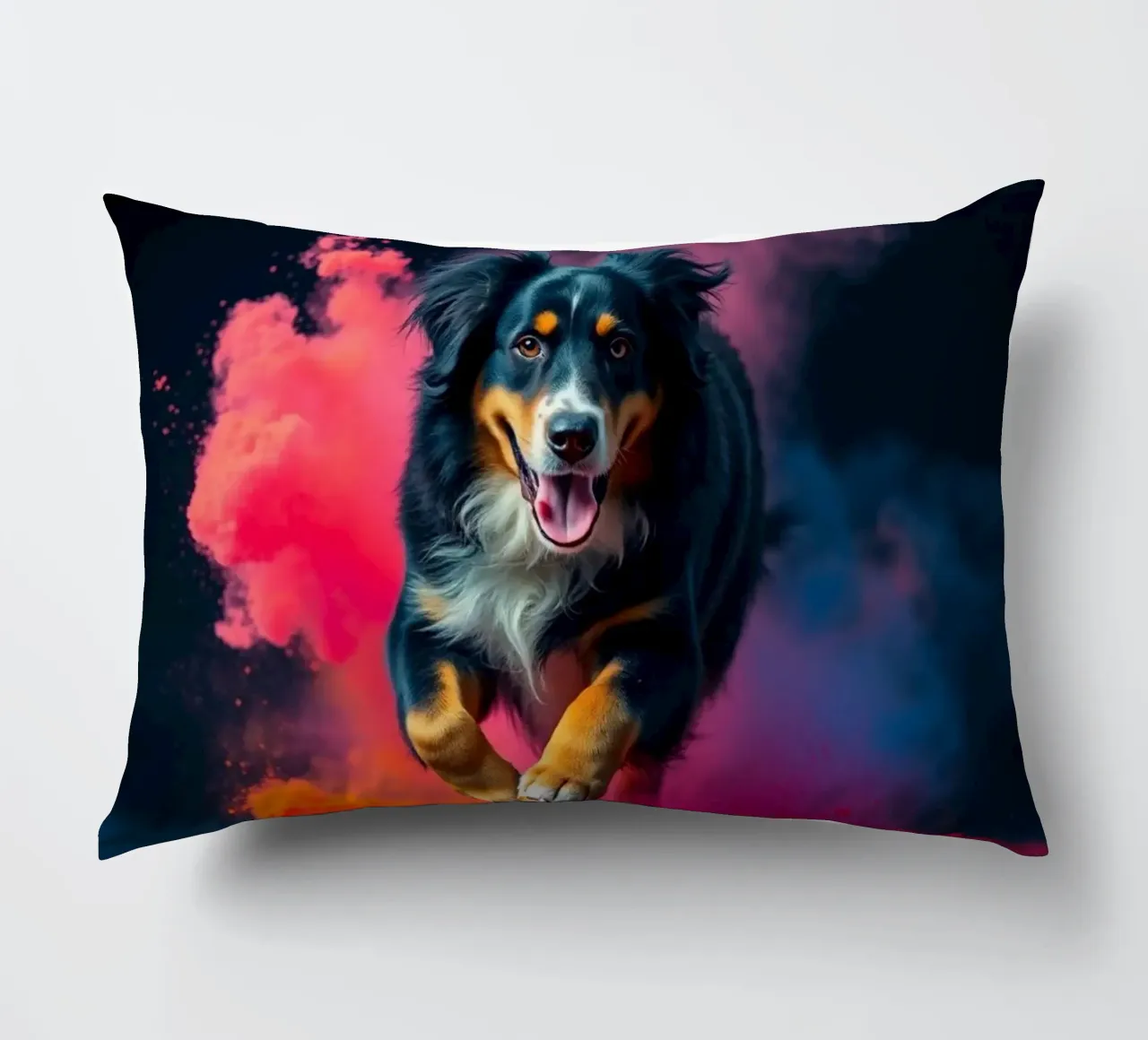 Le bouvier bernois coloré #38 coussin de Yumis.Beargang.and.Me