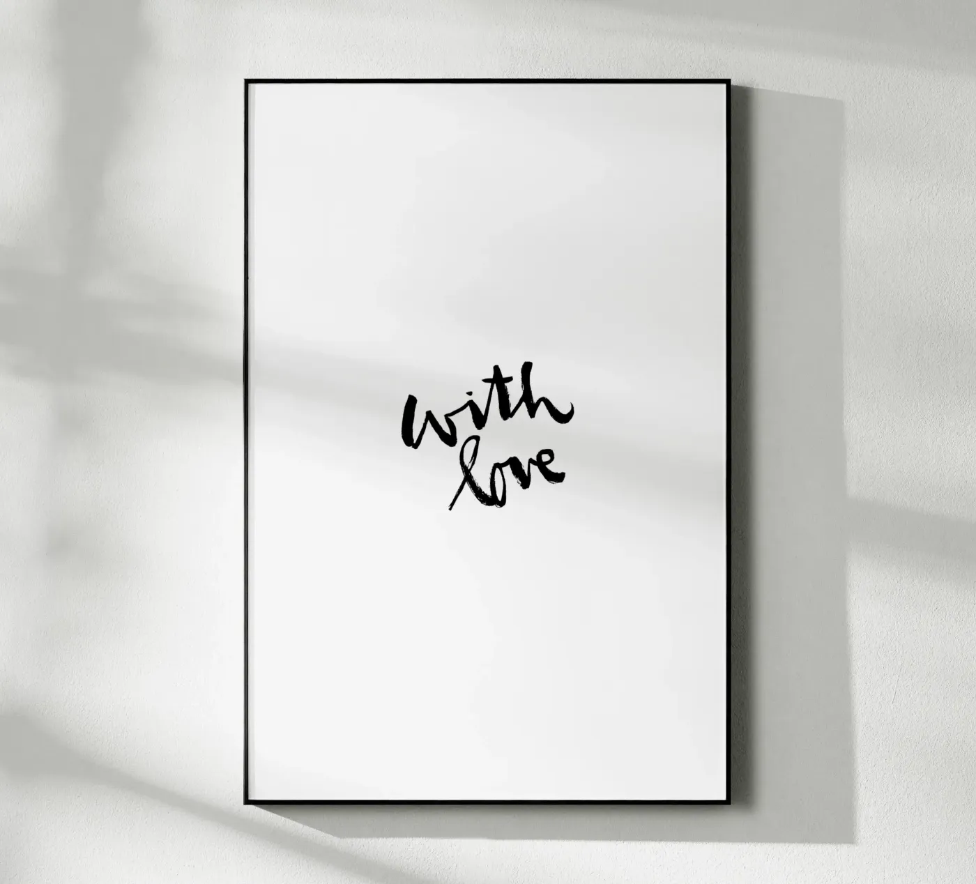 With Love plexiglass da Brushmeetspaper