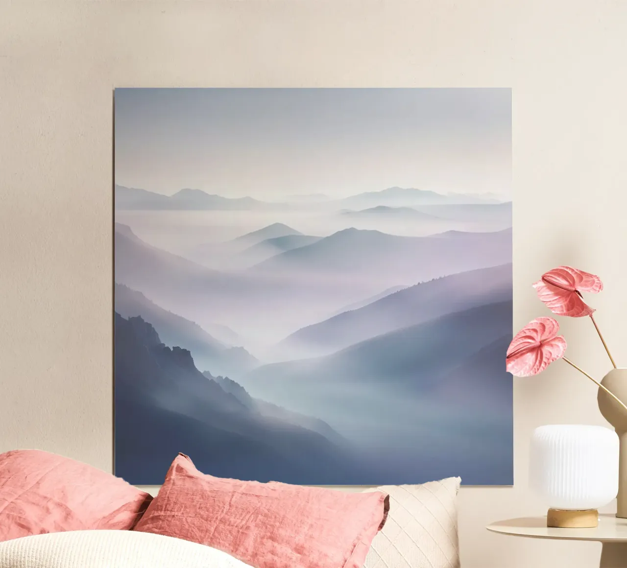 Le infinite Blue Mountains nella nebbia mattutina carta hahnemühle da PhotoVibe Decor
