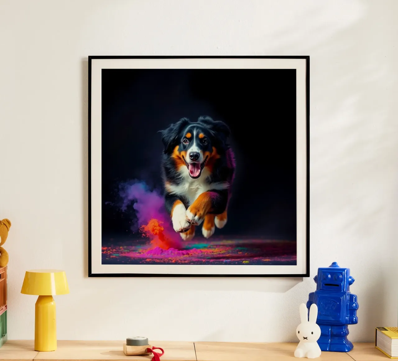 Le bouvier bernois coloré #43 poster de Yumis.Beargang.and.Me