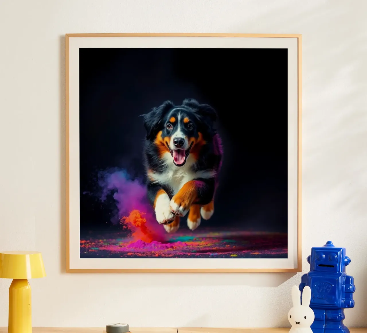 Le bouvier bernois coloré #43 poster de Yumis.Beargang.and.Me