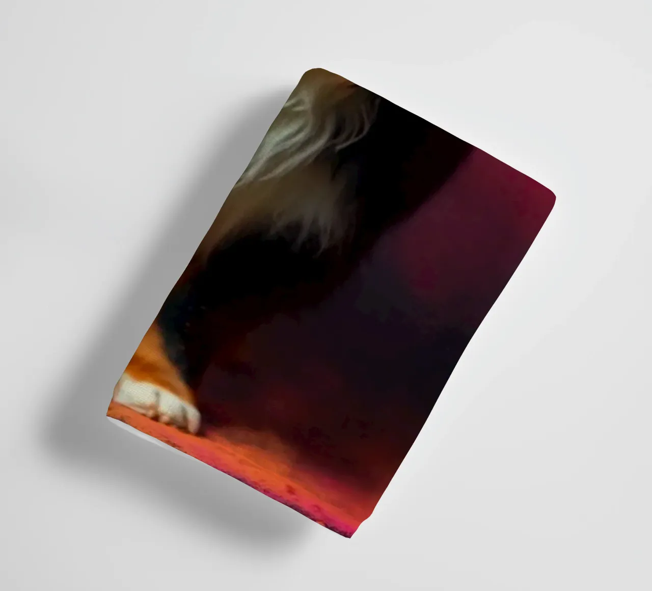The colorful Bernese Mountain Dog #44 towel by Yumis.Beargang.and.Me