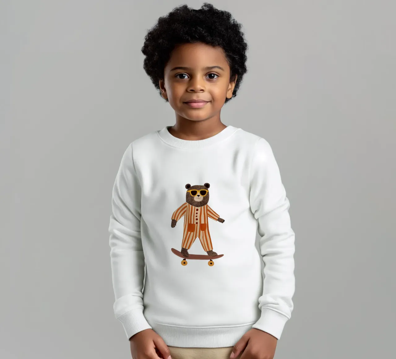Orso fresco felpa bambino da HookASmile