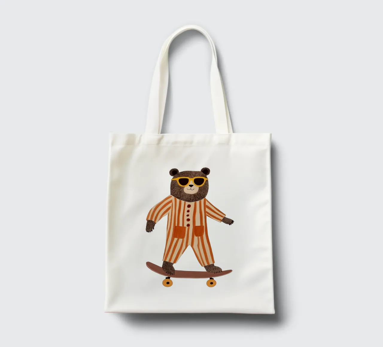 Orso fresco borsa in juta da HookASmile