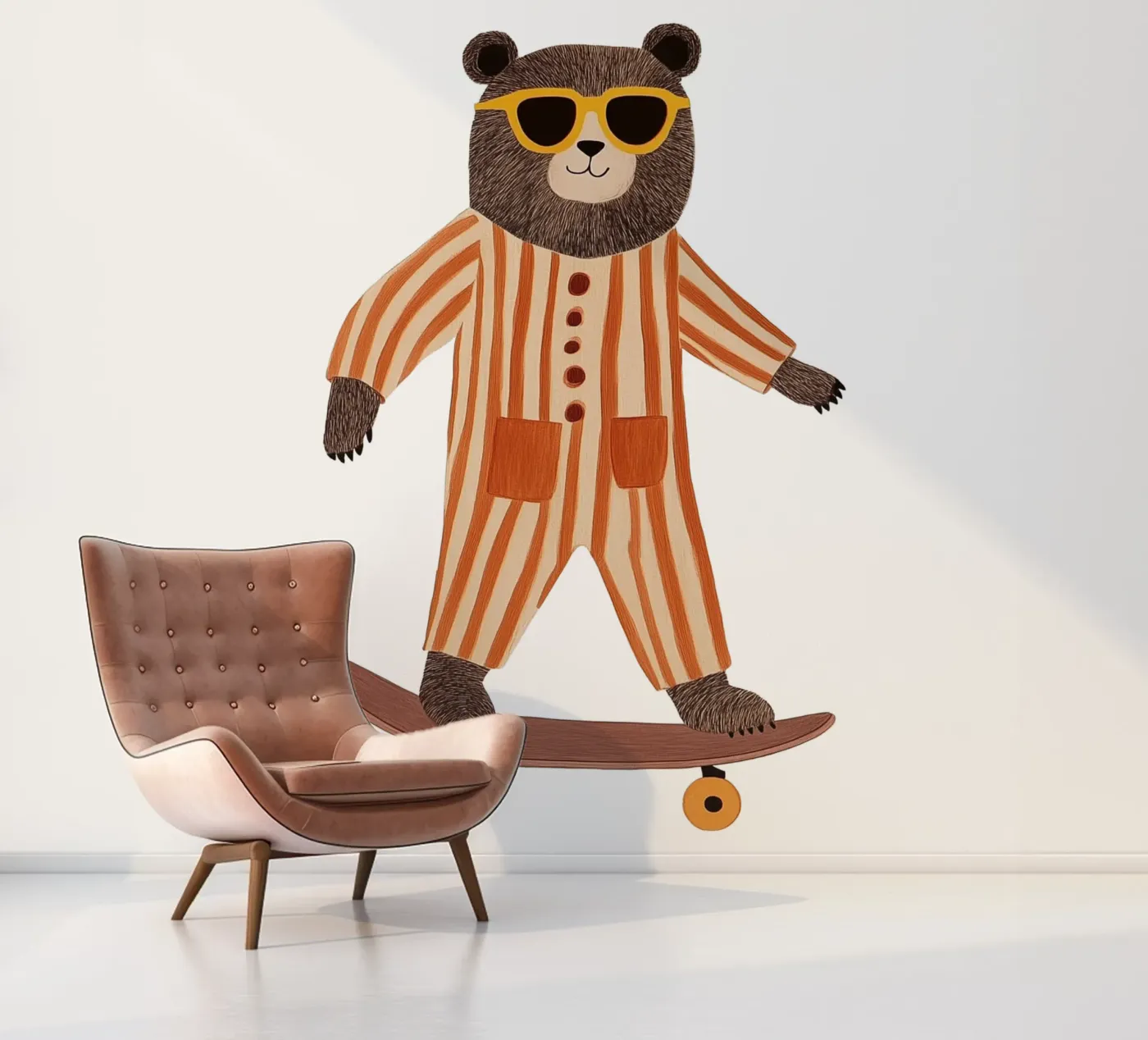 Koele beer fotobehang van HookASmile