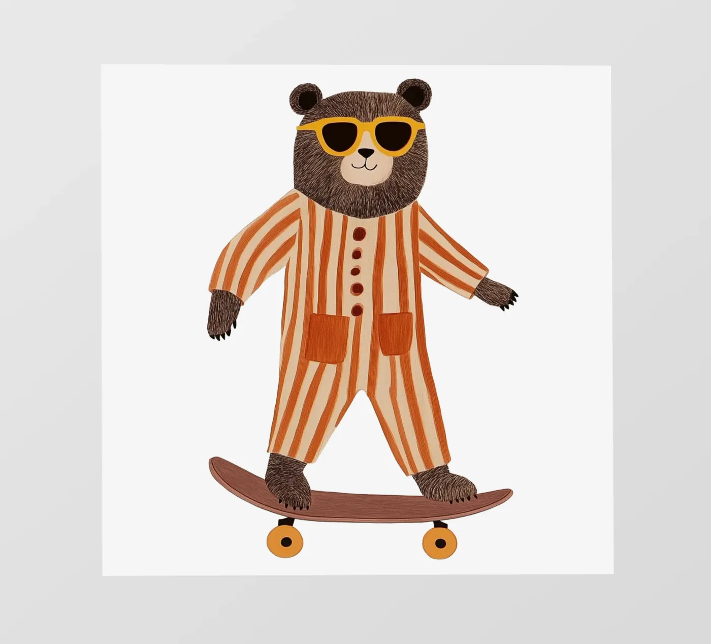 Koele beer fotobehang van HookASmile