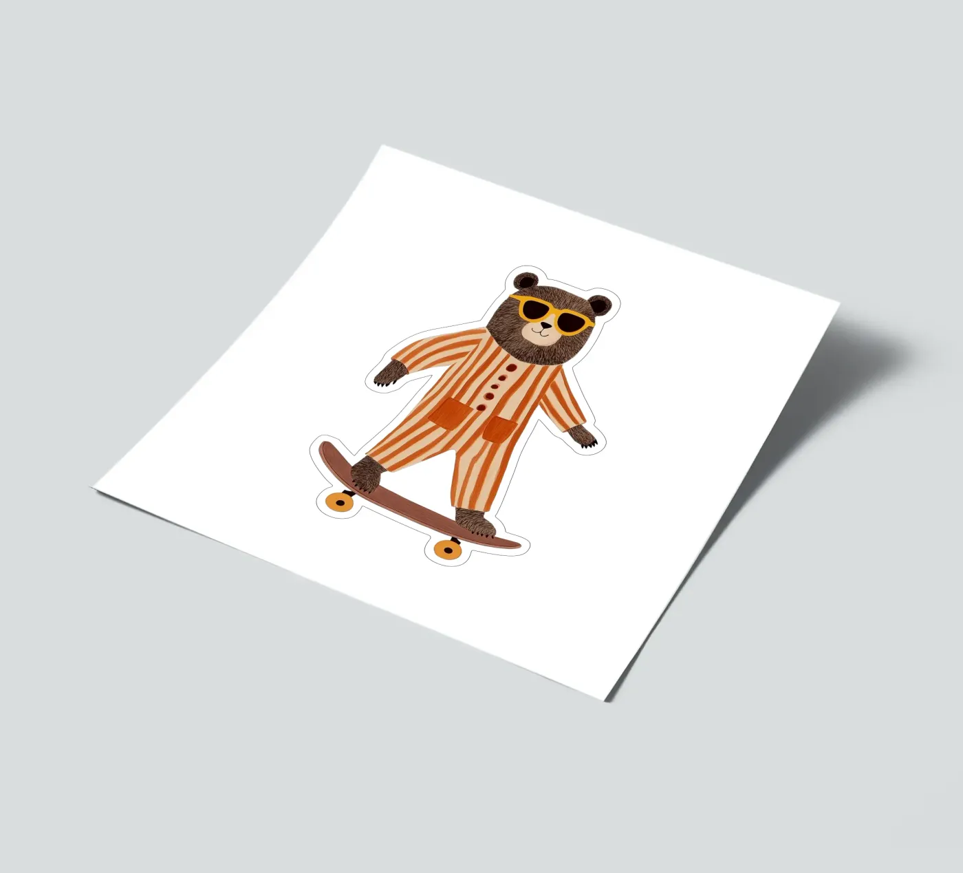 Cool Bear sticker sheet by HookASmile