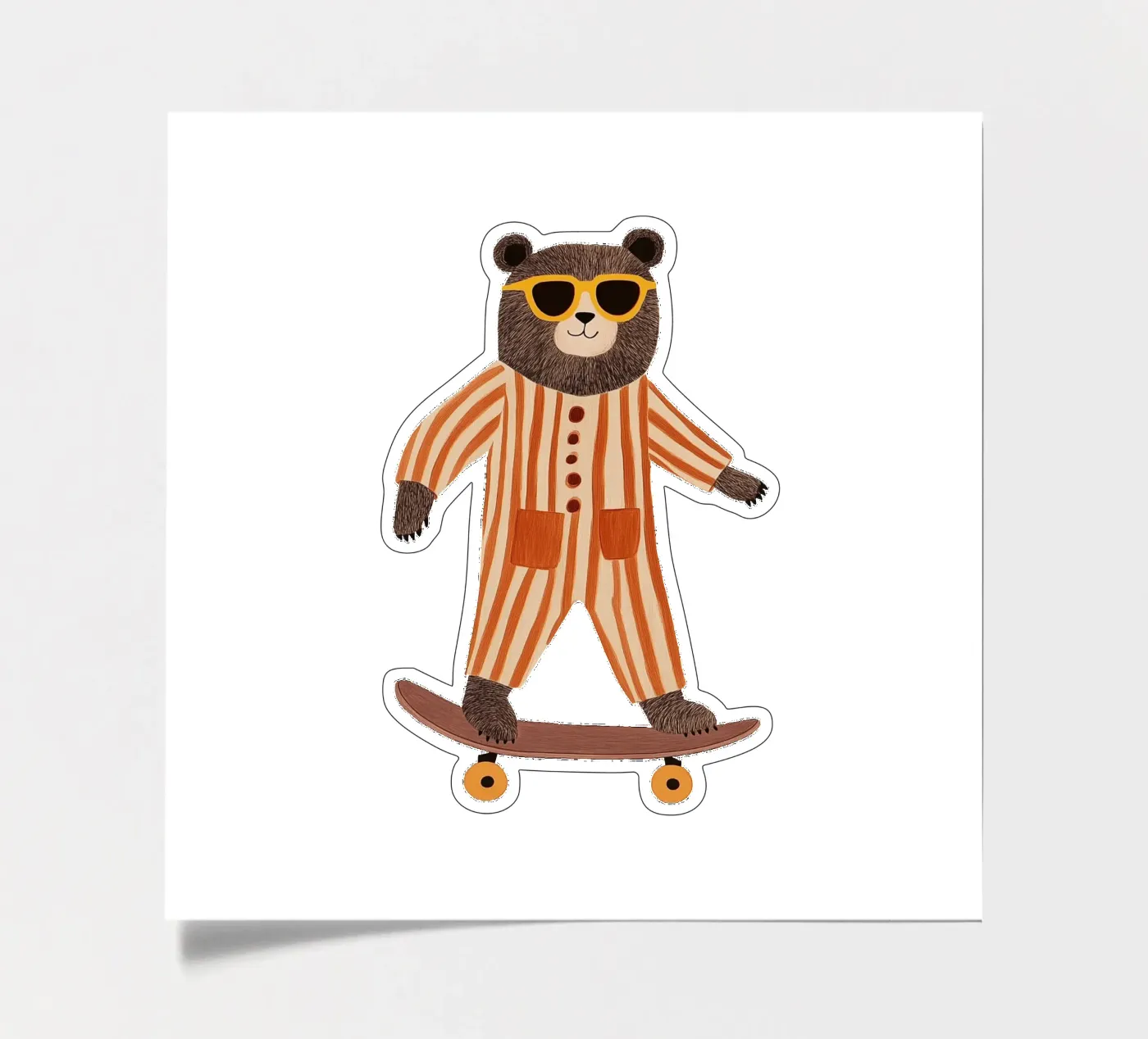 Cool Bear sticker sheet by HookASmile