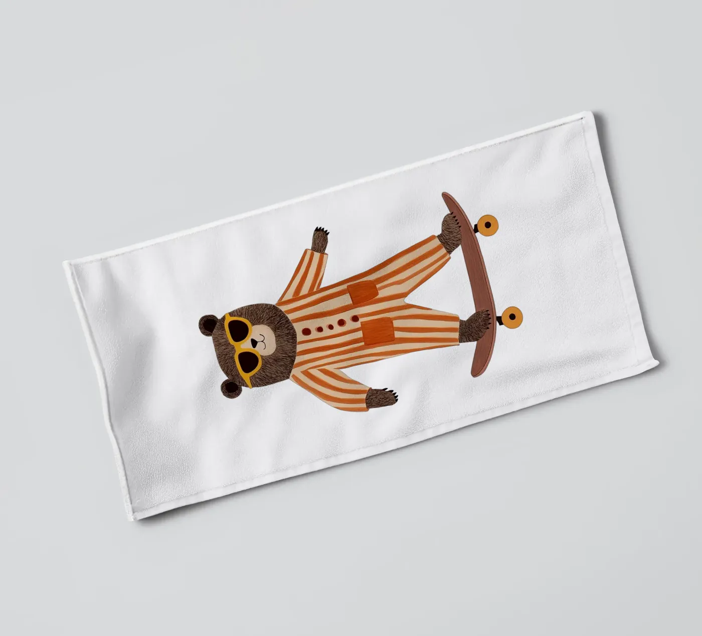 Cool Bear towel by HookASmile