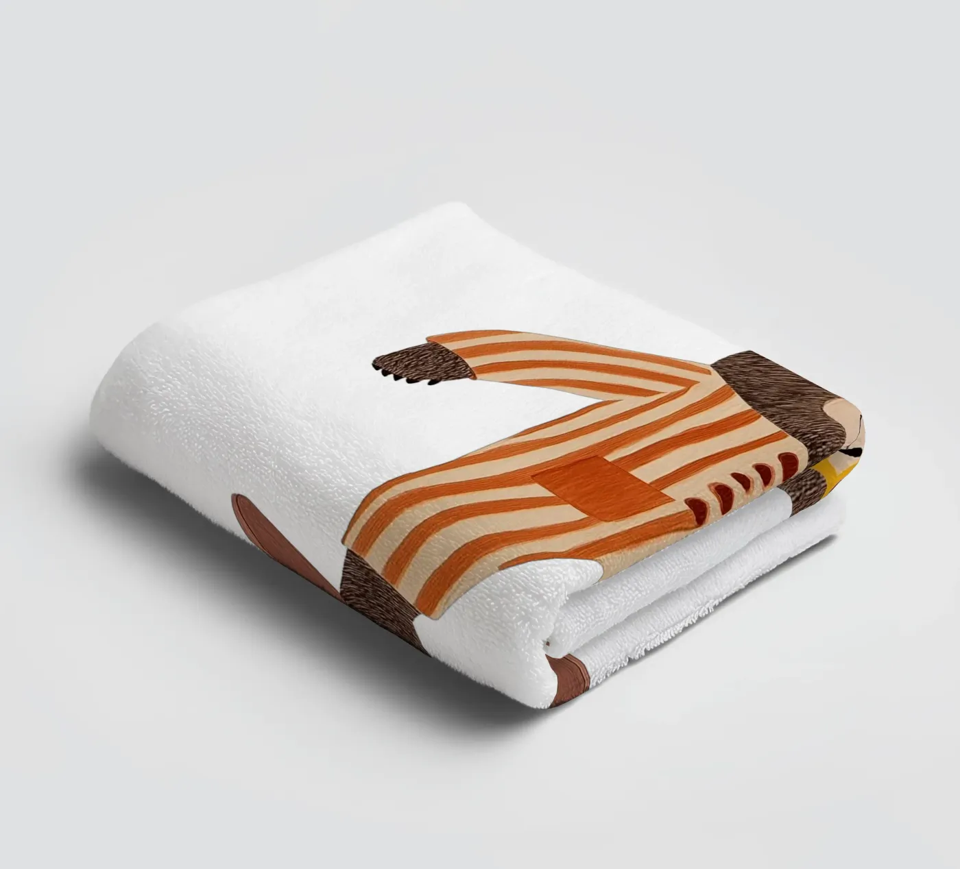 Cool Bear towel by HookASmile