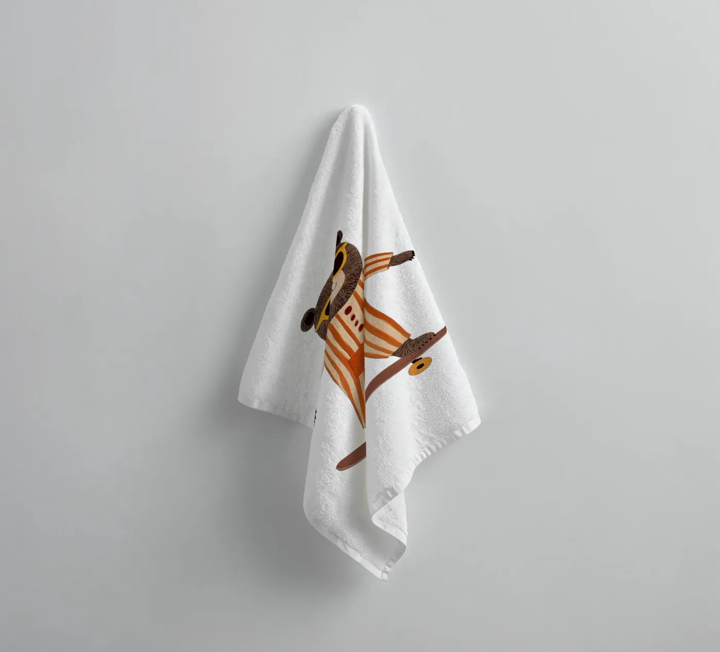 Cool Bear towel by HookASmile