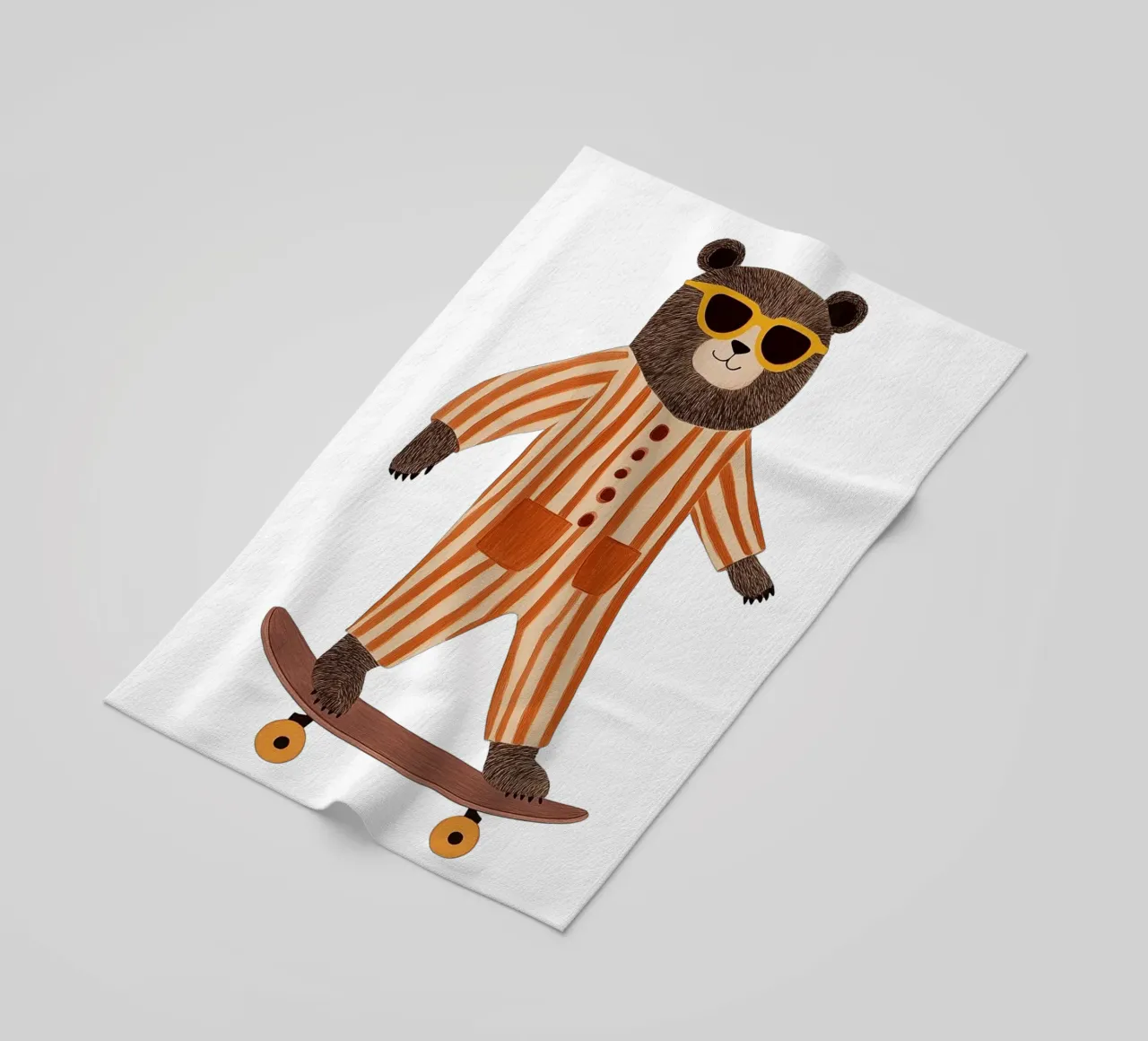 Orso fresco telo mare da HookASmile