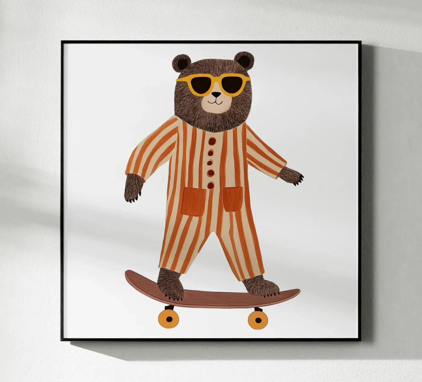 Cool Bear Acryl-Glas von HookASmile