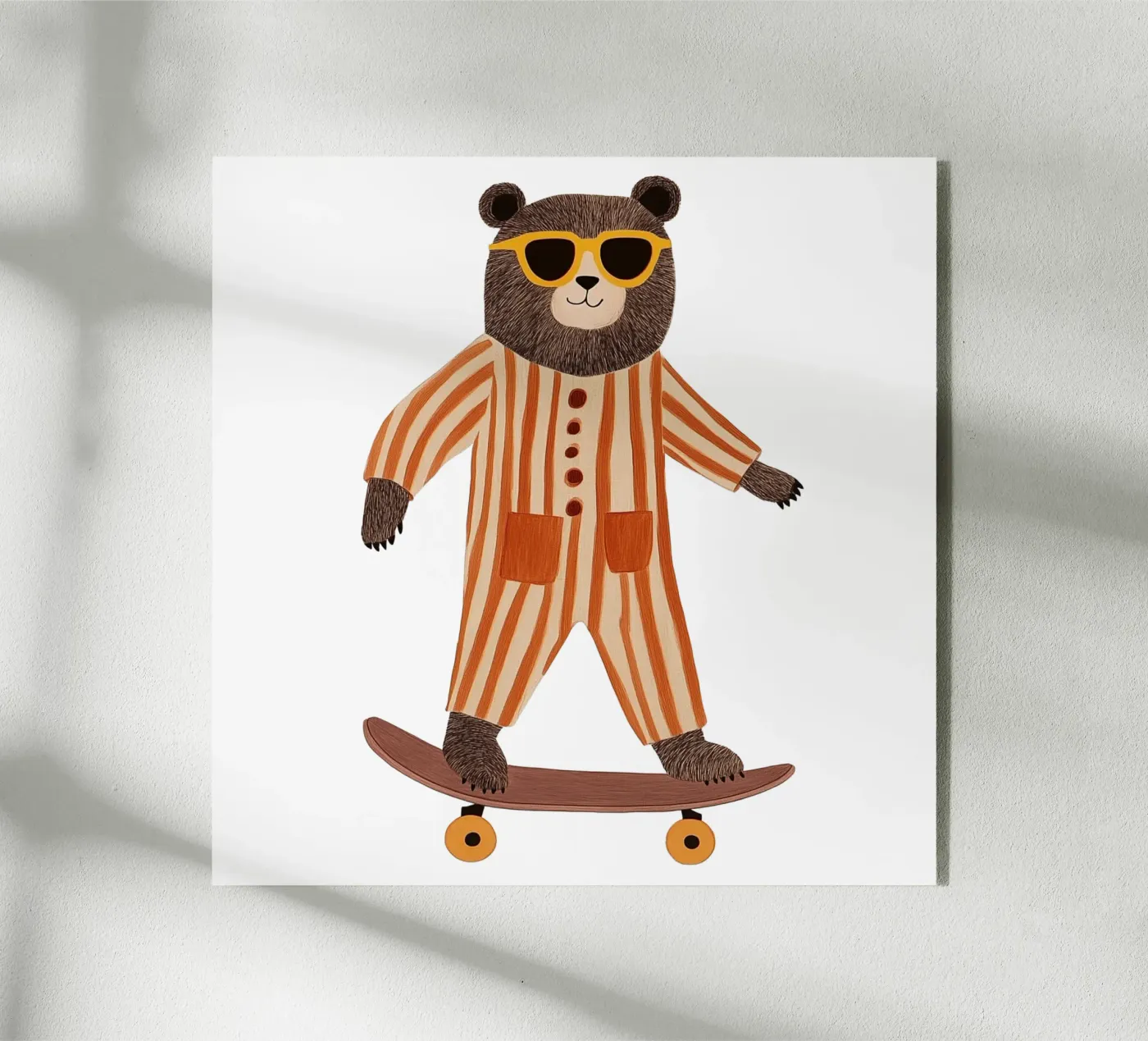 Cool Bear Acryl-Glas von HookASmile
