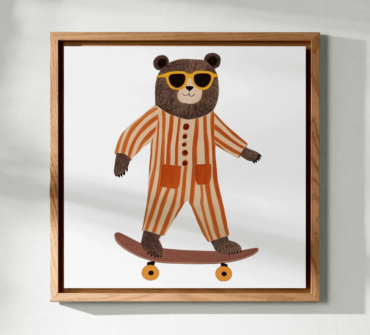 Cool Bear alu-dibond by HookASmile