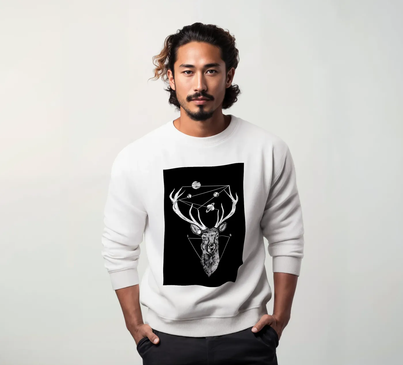 Deer felpa da Alejandra Sáenz