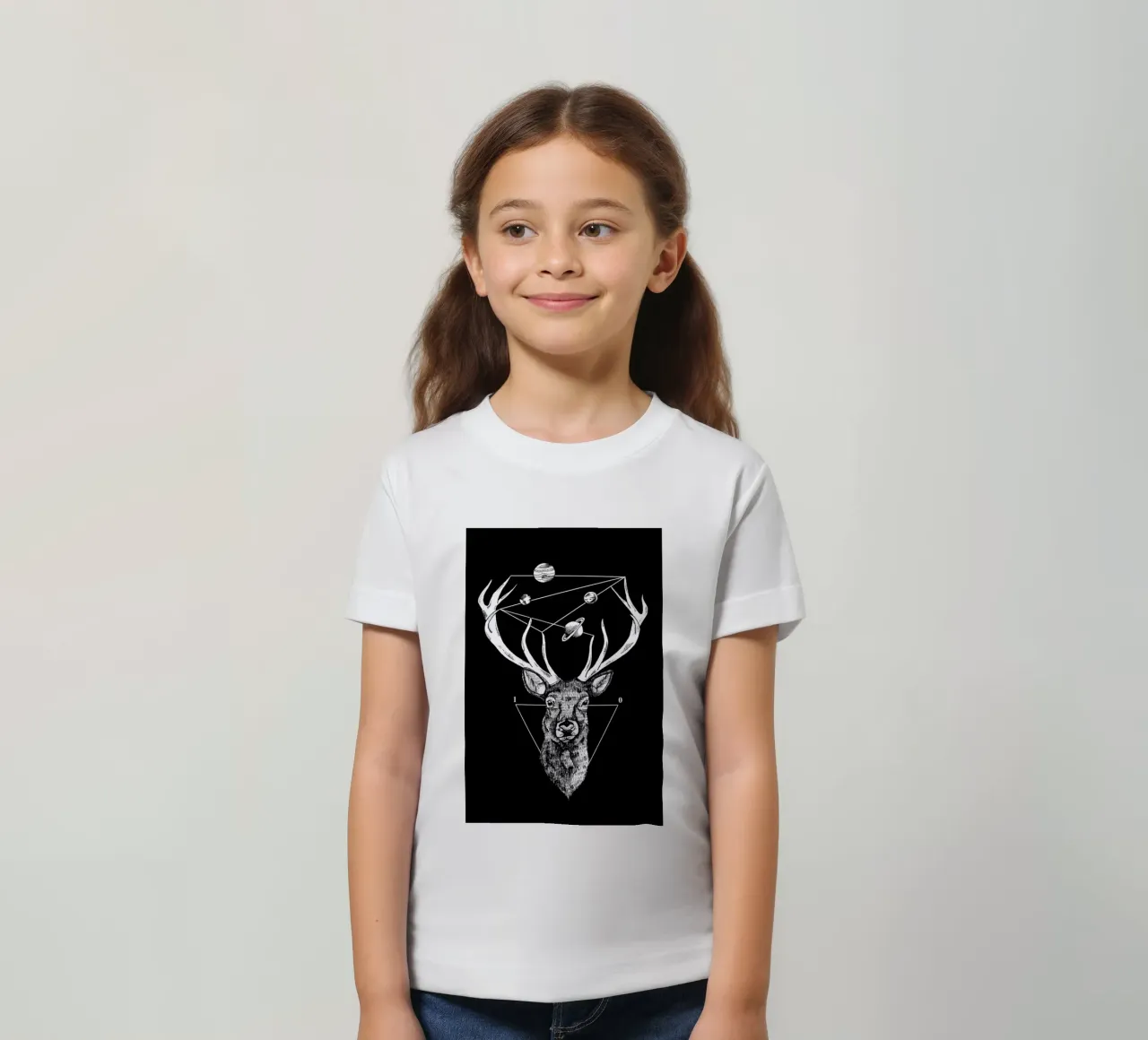 Deer t-shirt bambini da Alejandra Sáenz