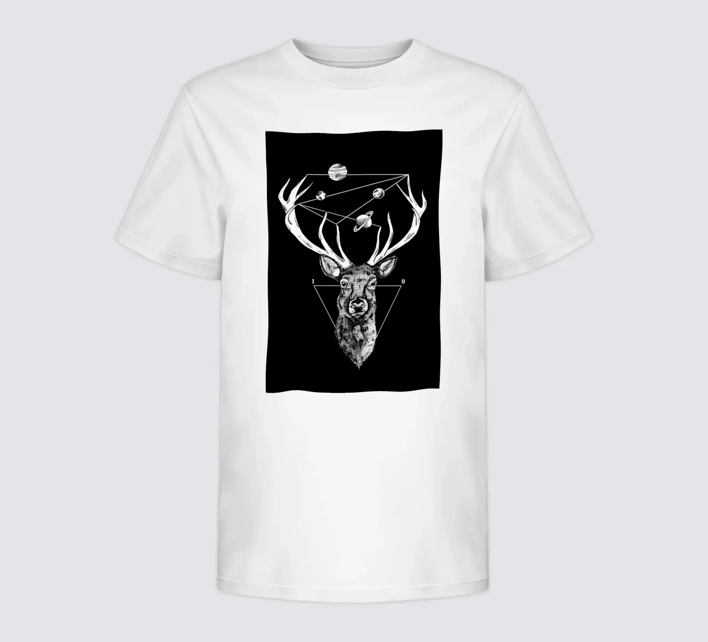 Deer kinder t-shirt van Alejandra Sáenz