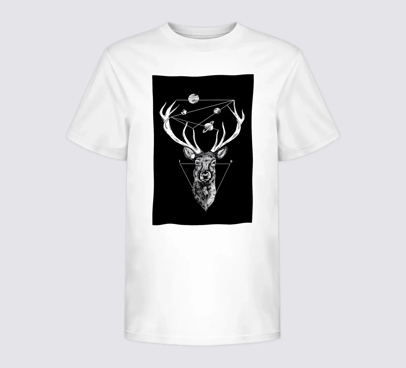 Deer kinder t-shirt van Alejandra Sáenz