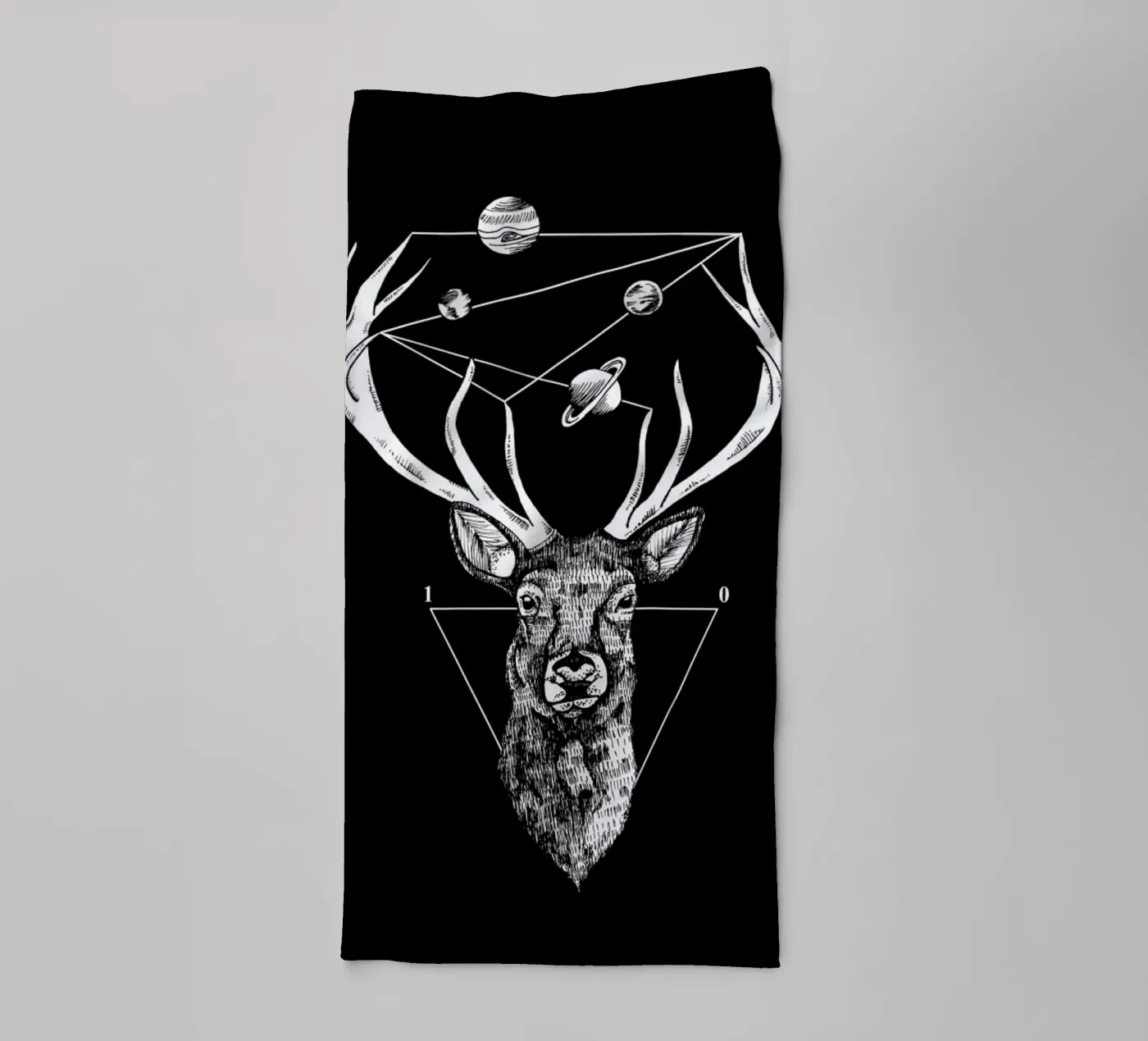 Deer Handtuch von Alejandra Sáenz