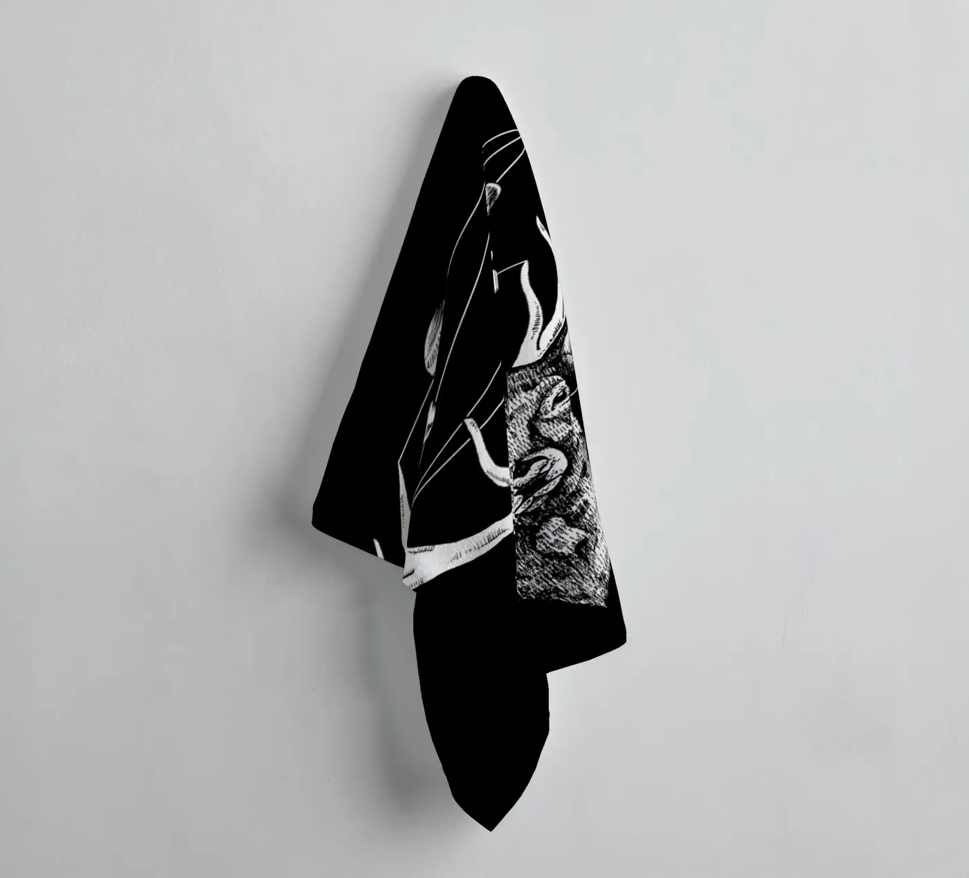 Deer Handtuch von Alejandra Sáenz