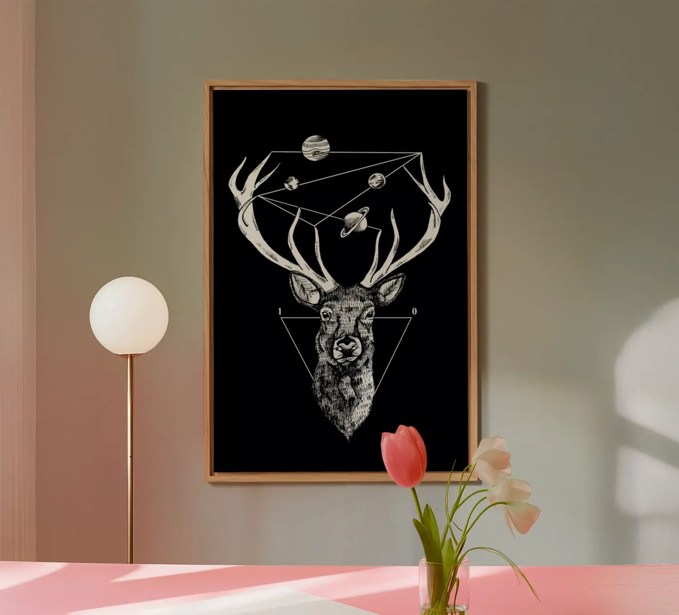 Deer alluminio dibond da Alejandra Sáenz