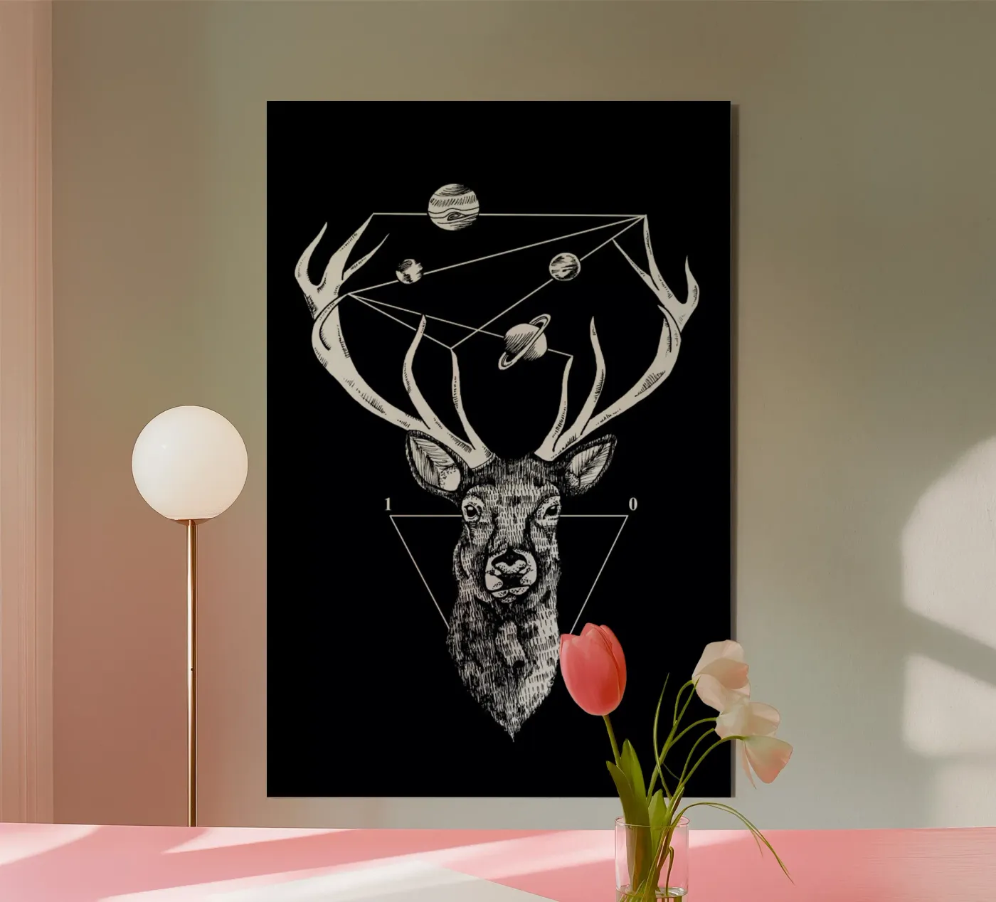 Deer alluminio dibond da Alejandra Sáenz