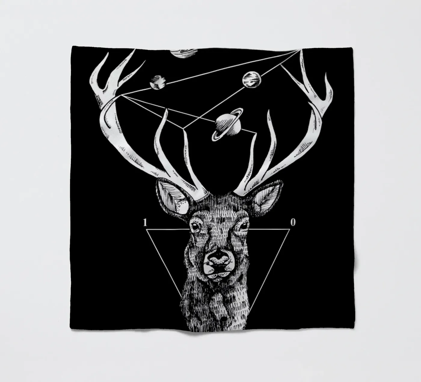 Deer coperta in pile da Alejandra Sáenz