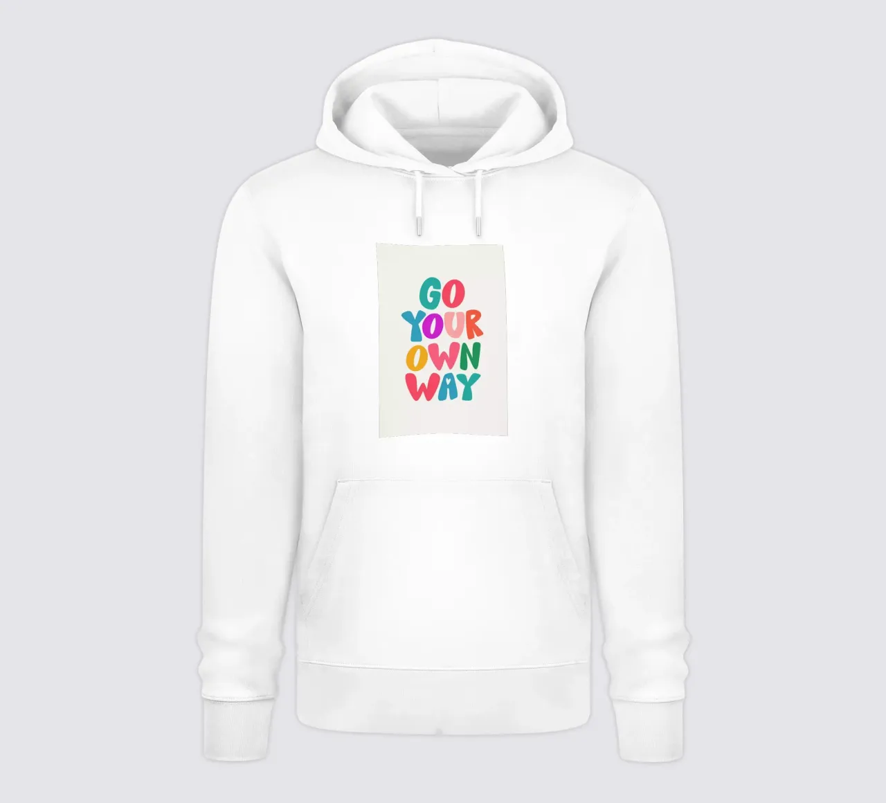 Go your own way sweat à capuche de Pure