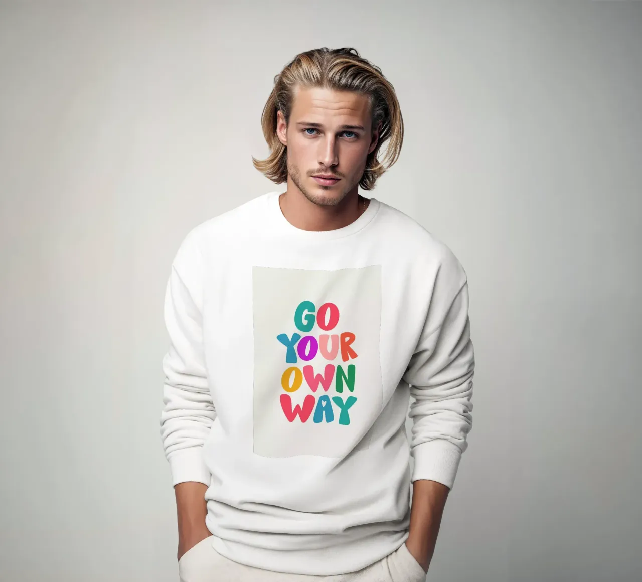 Go your own way sweat de Pure