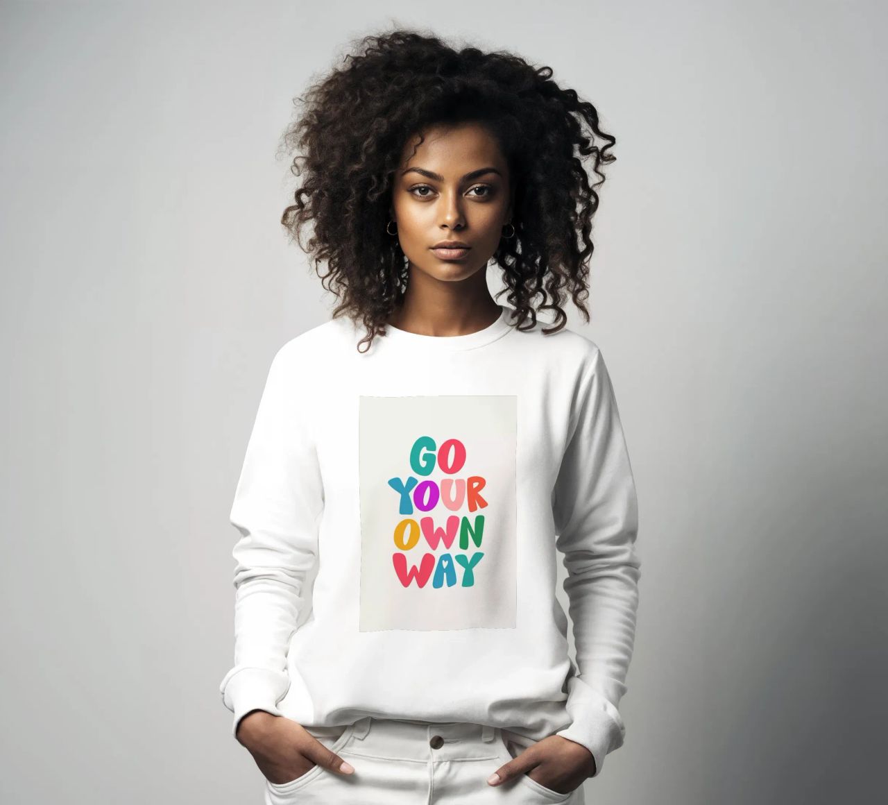 Go your own way felpa da Pure
