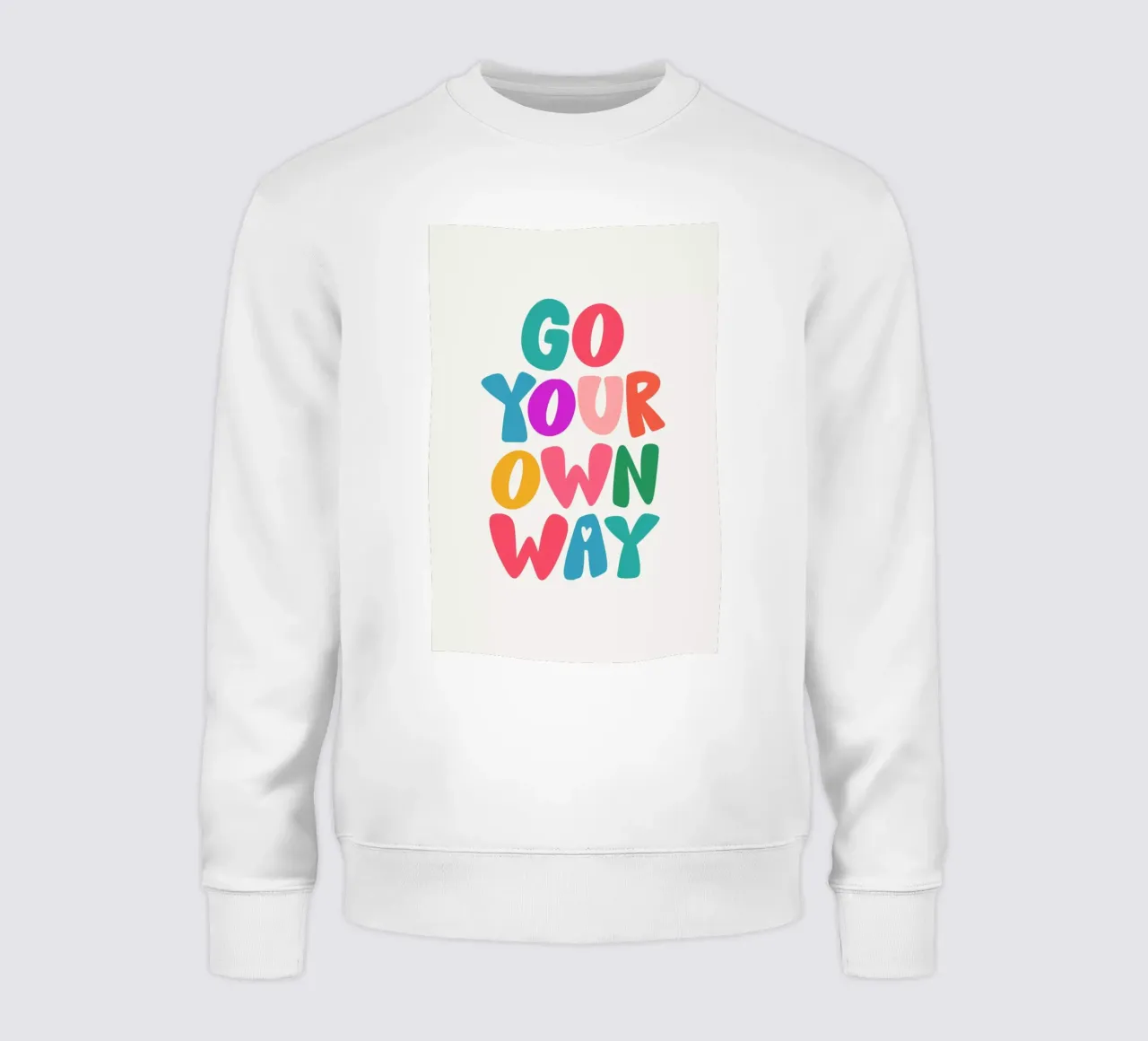 Go your own way felpa da Pure