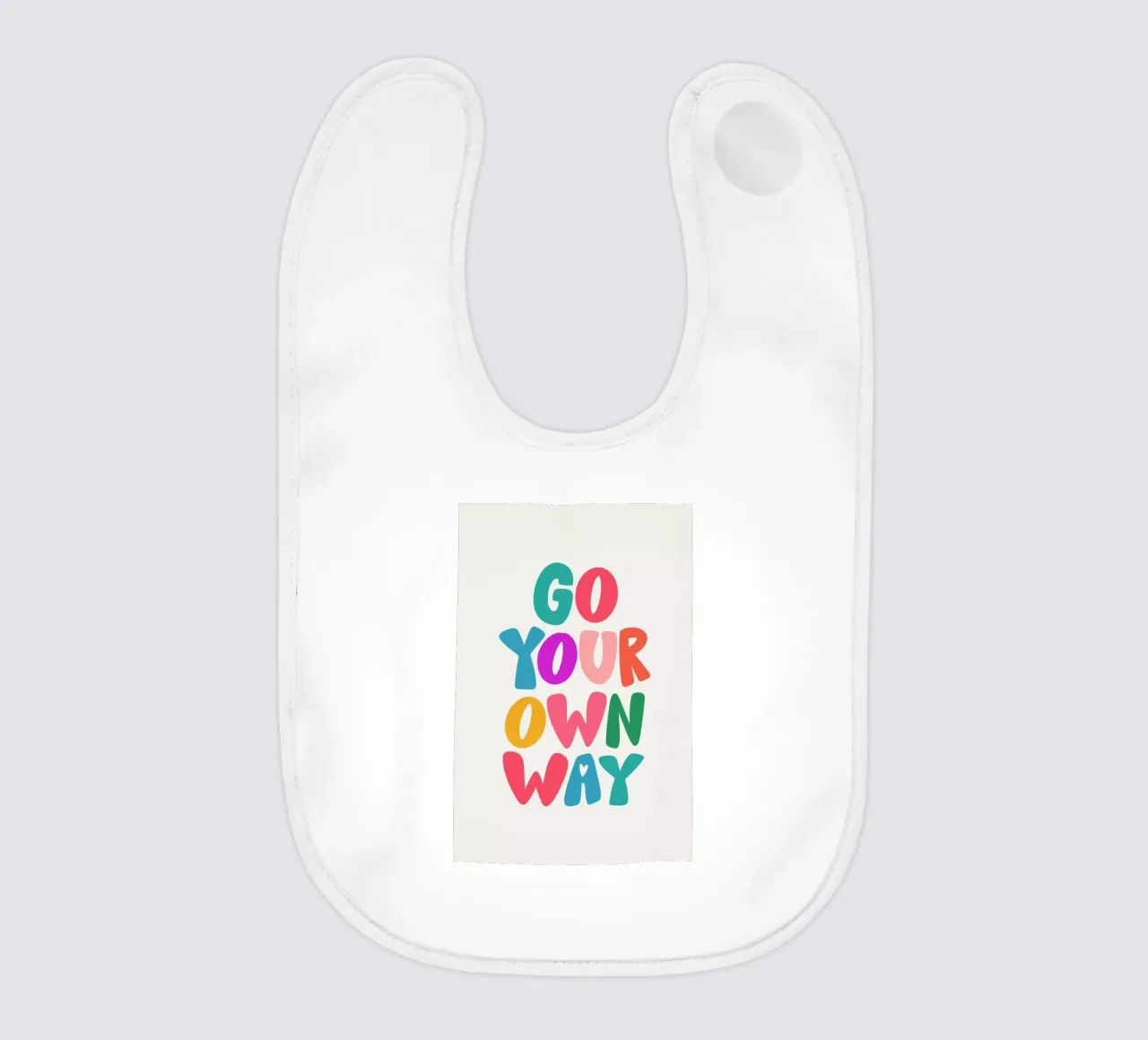 Go your own way Babylätzchen von Pure