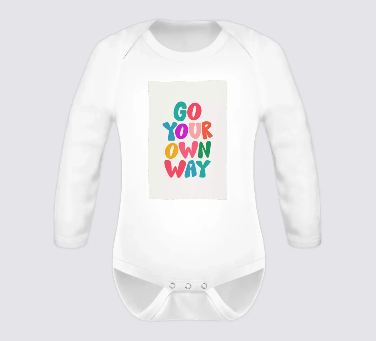 Go your own way body de manga larga de Pure