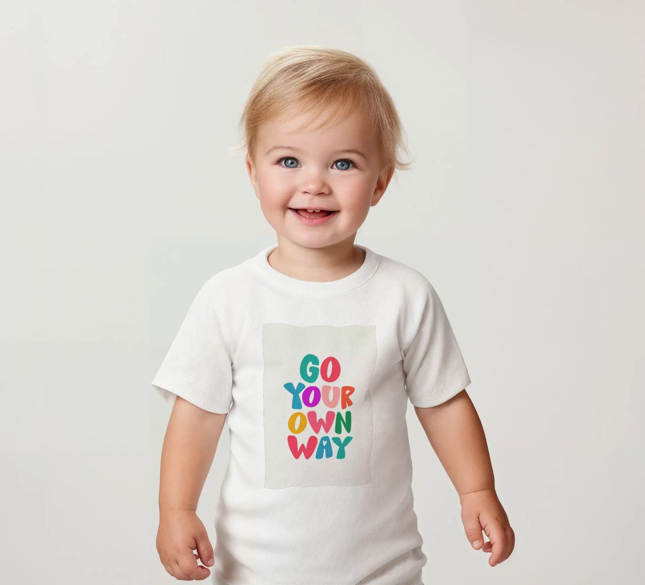 Go your own way maglietta neonato da Pure
