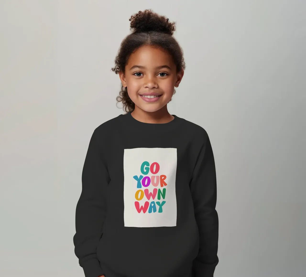 Go your own way felpa bambino da Pure