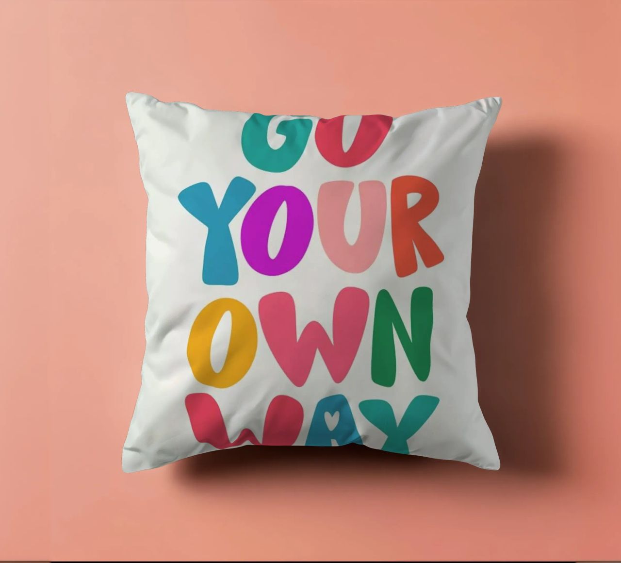 Go your own way cuscino da Pure