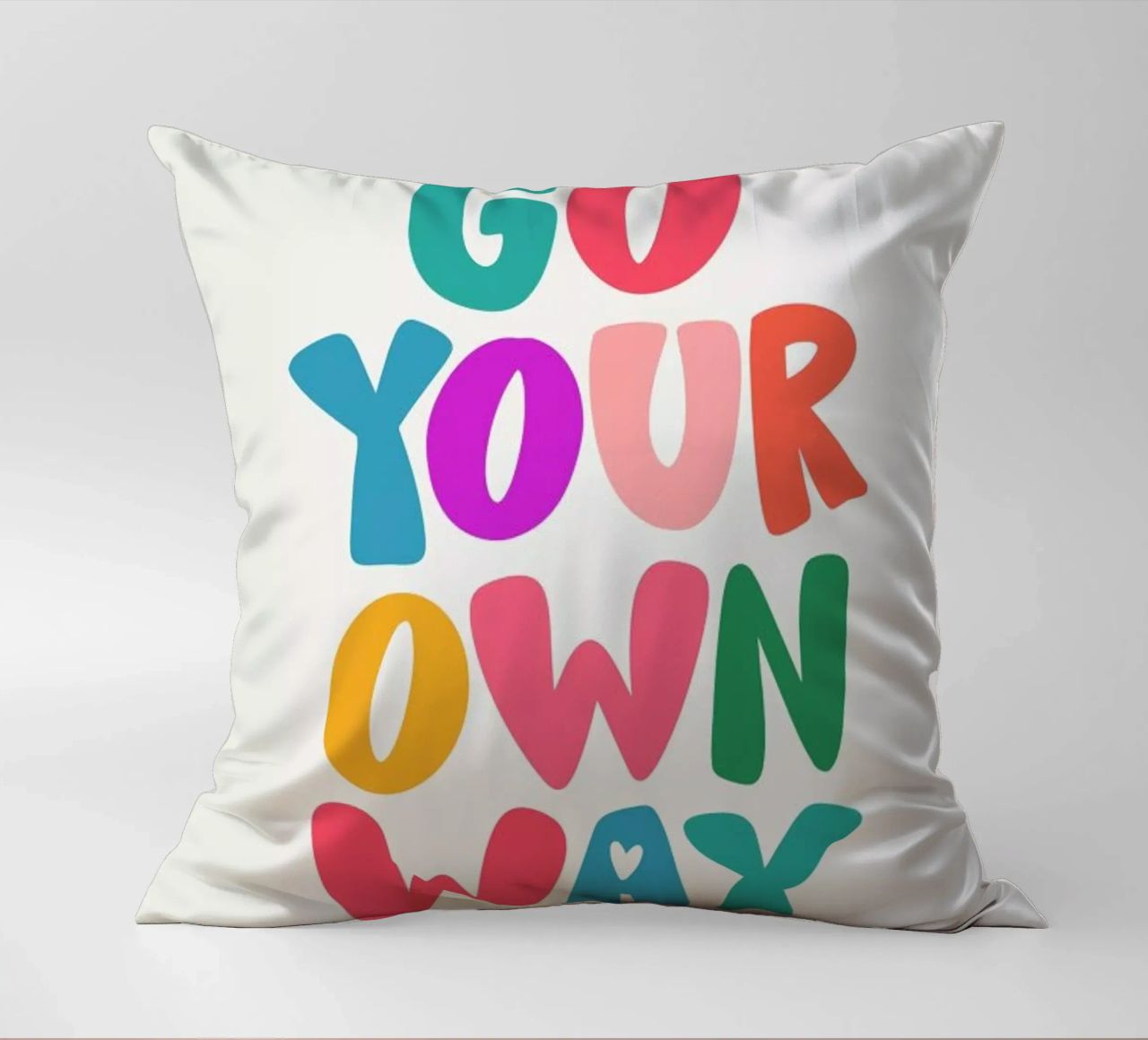 Go your own way cuscino da Pure