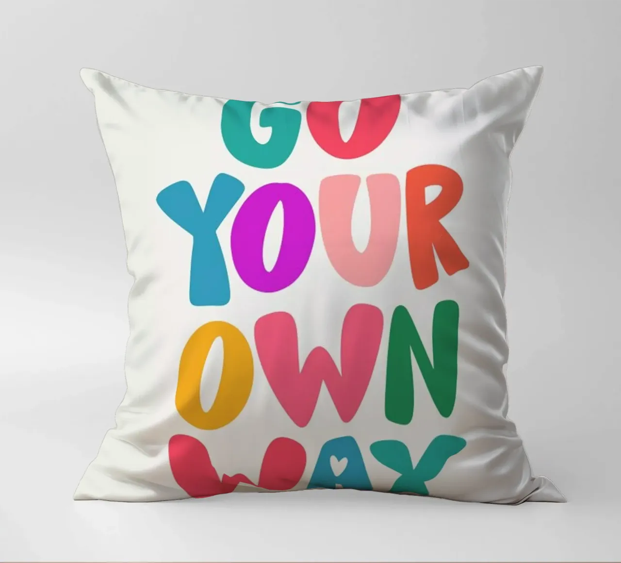 Go your own way cuscino da Pure