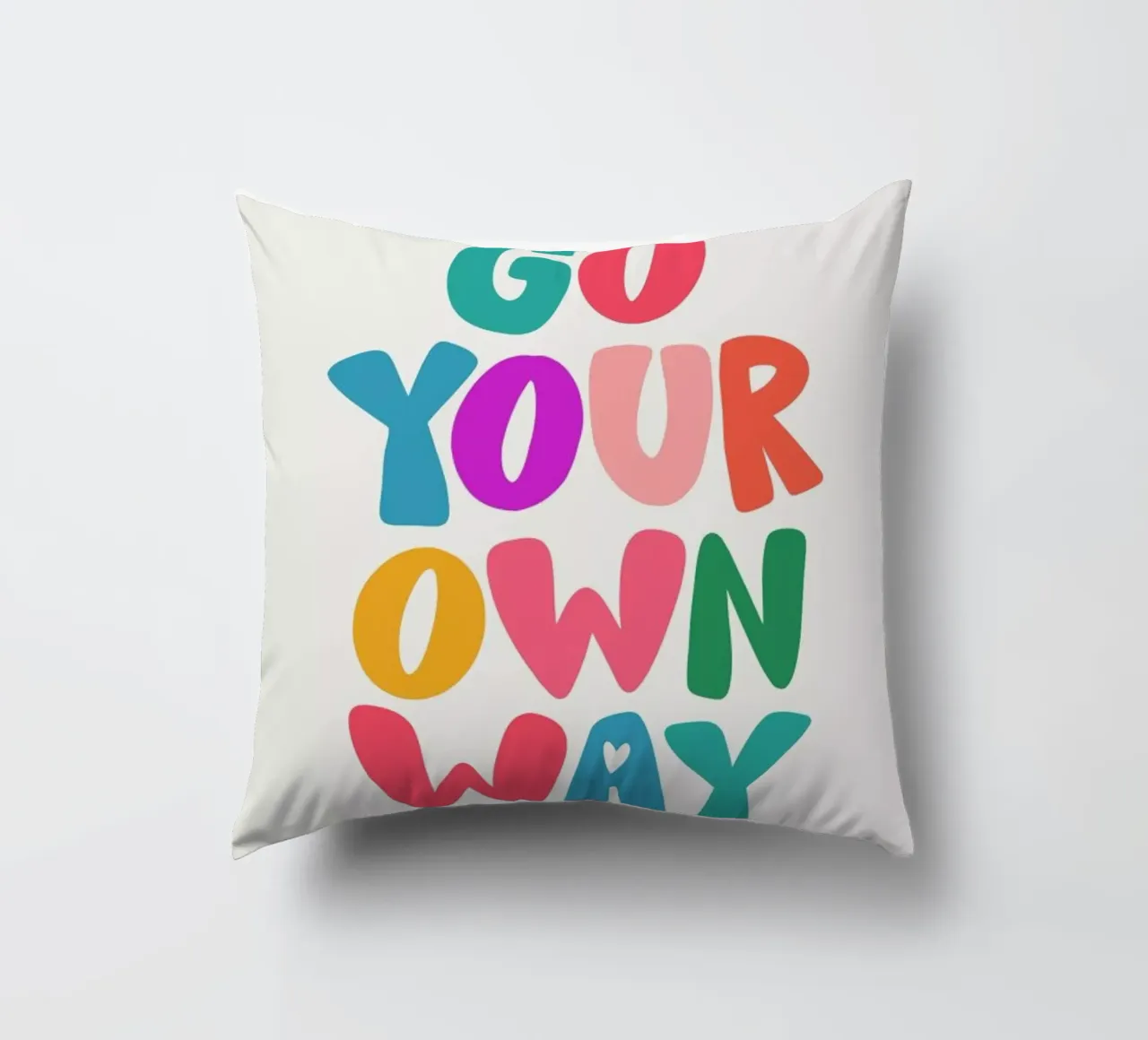 Go your own way cuscino da Pure