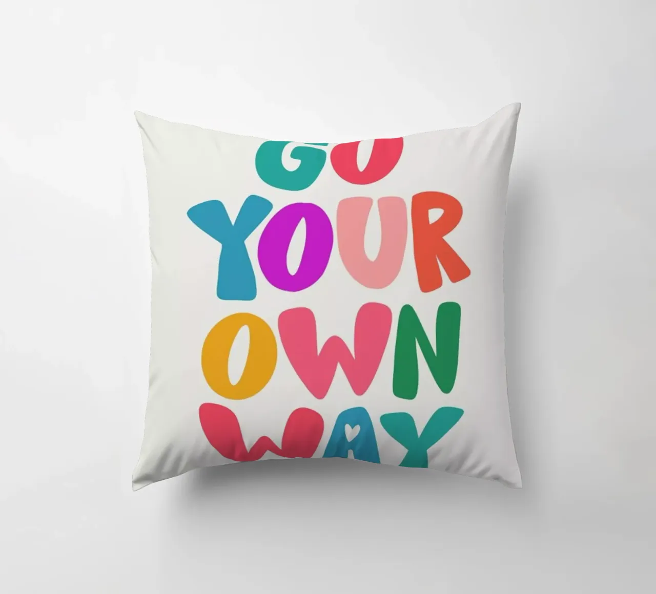 Go your own way cuscino da Pure