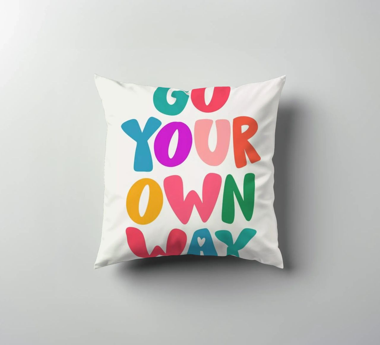 Go your own way cuscino da Pure