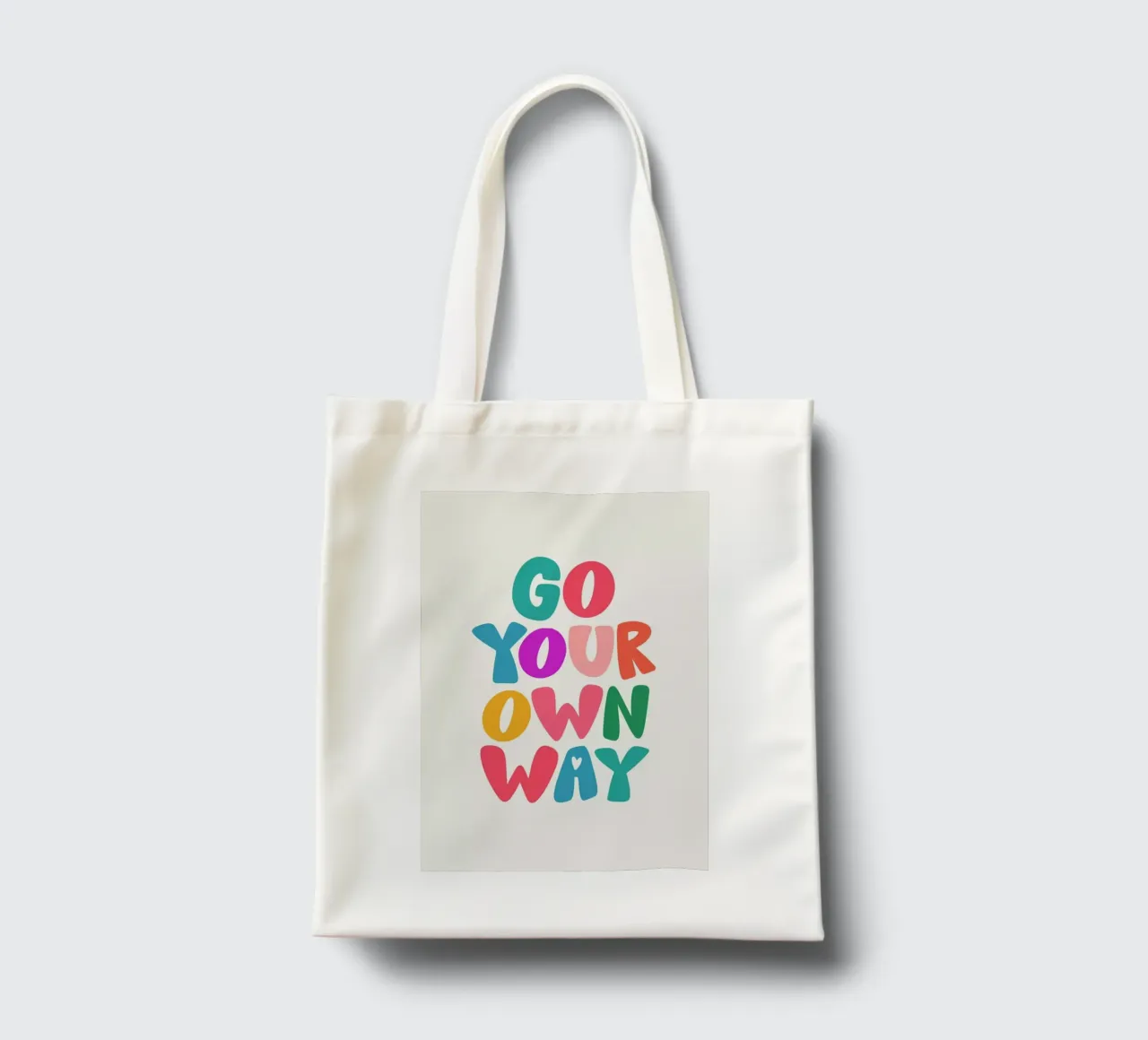Go your own way Jutebeutel von Pure