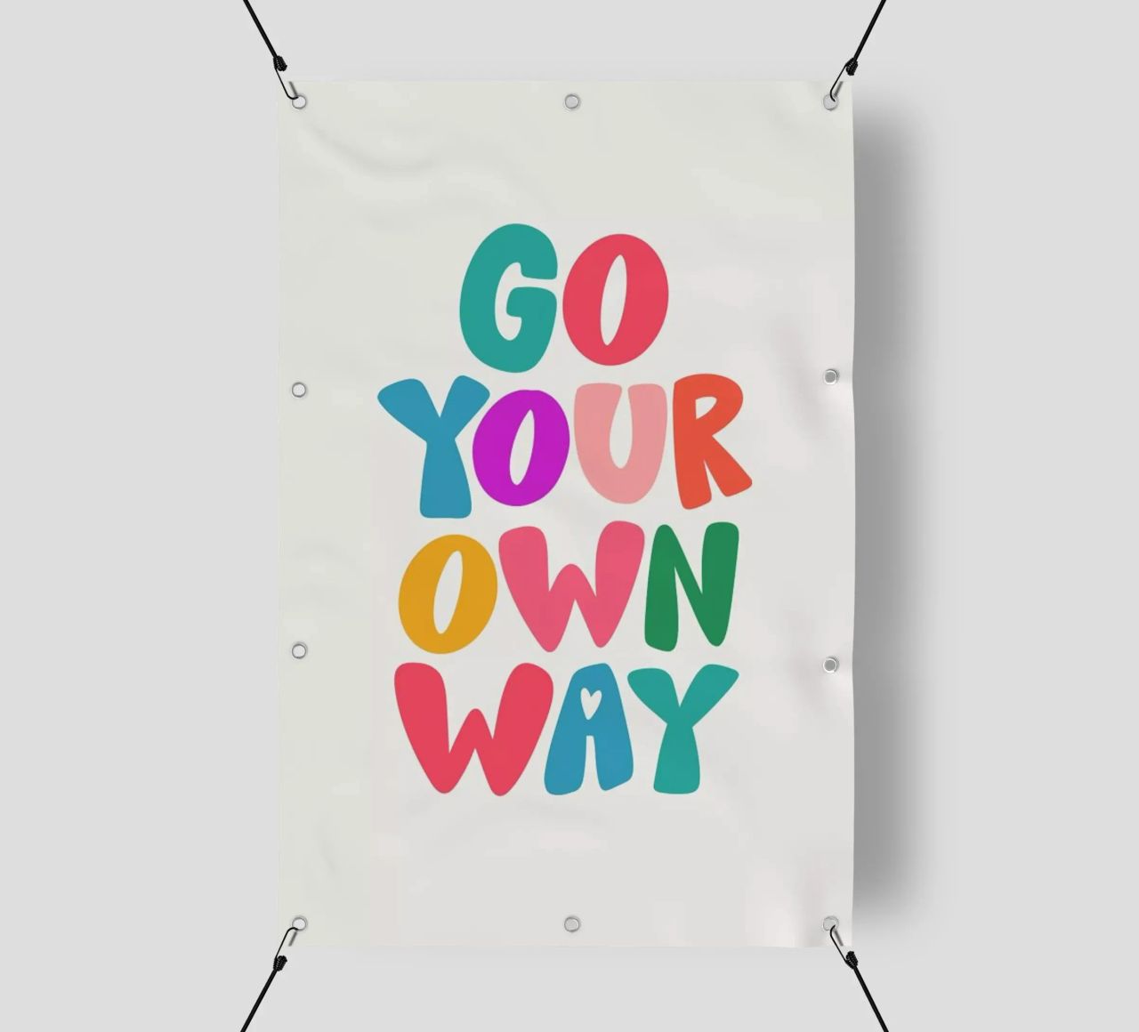 Go your own way telo in pvc da Pure