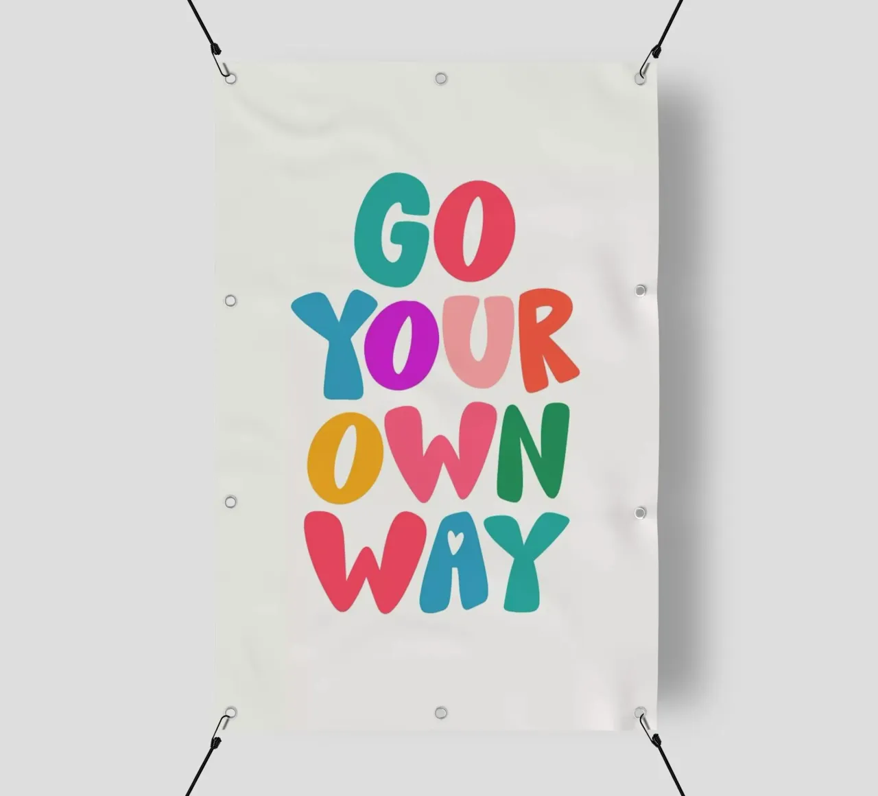 Go your own way telo in pvc da Pure