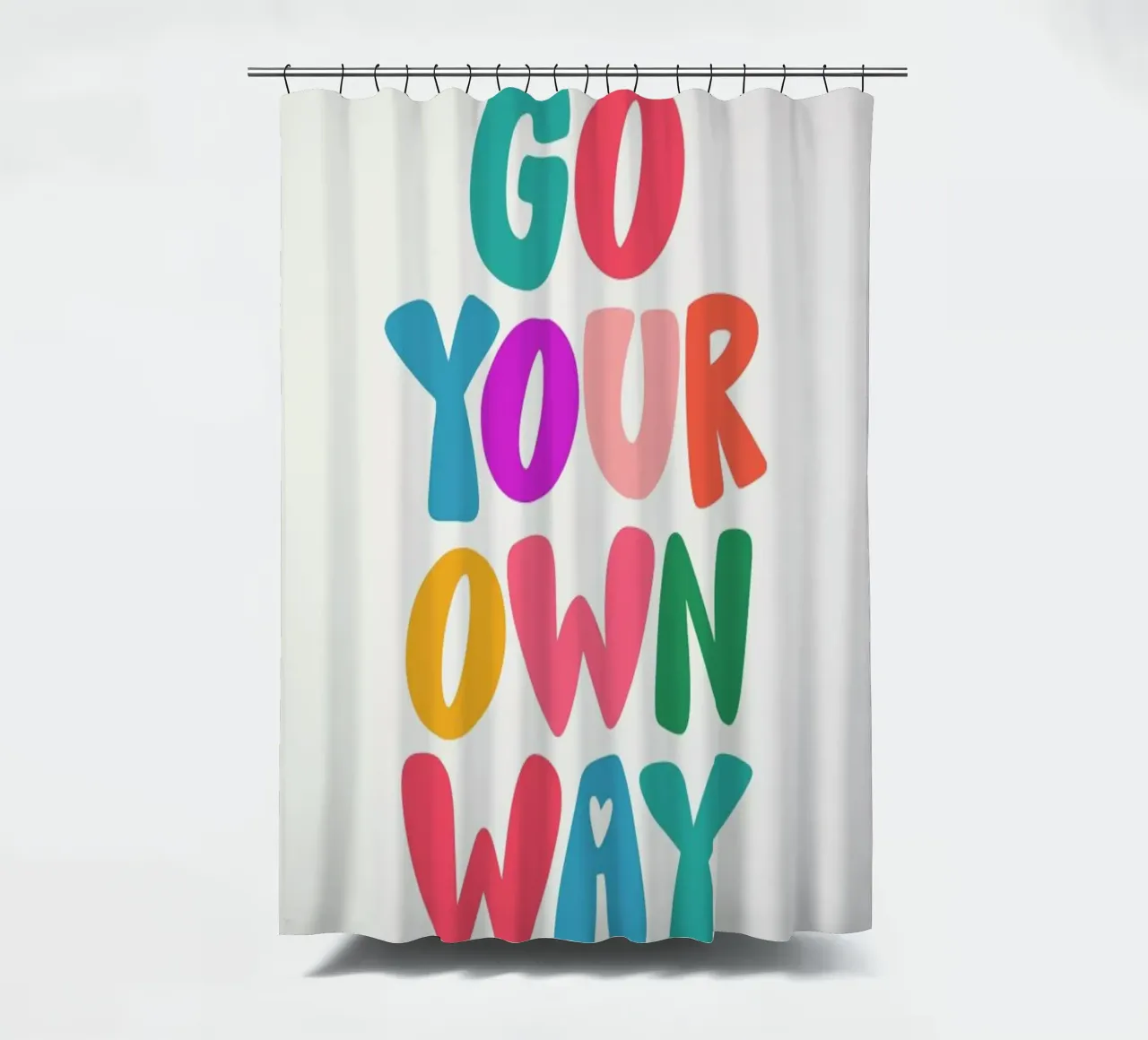 Go your own way Duschvorhang von Pure