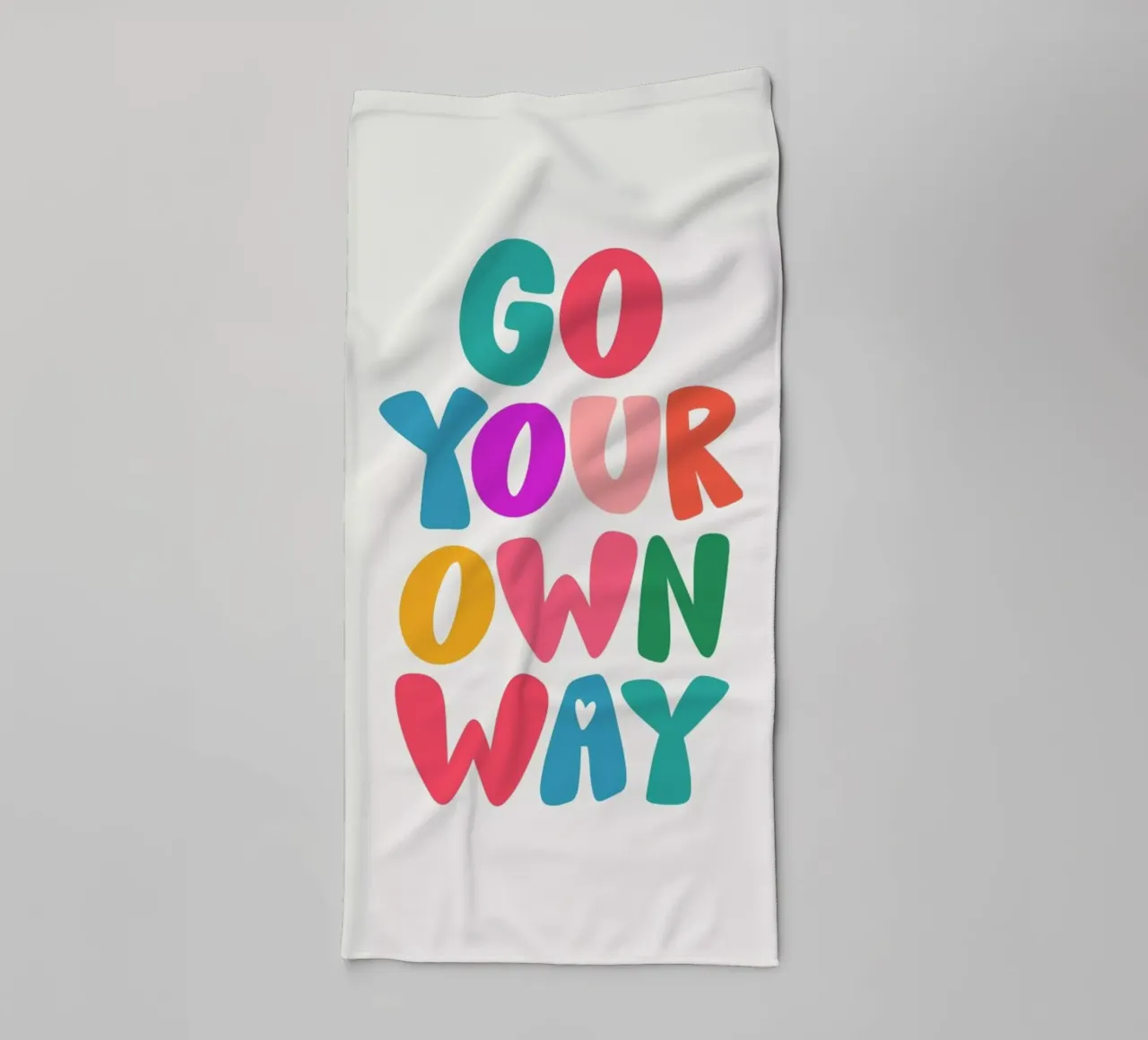 Go your own way serviette de bain de Pure