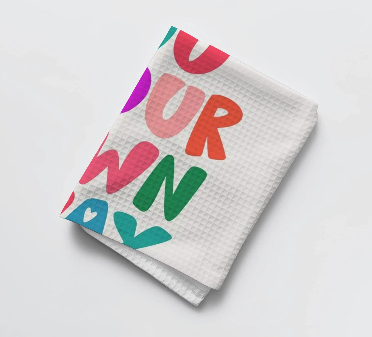 Go your own way tea towel by Pure