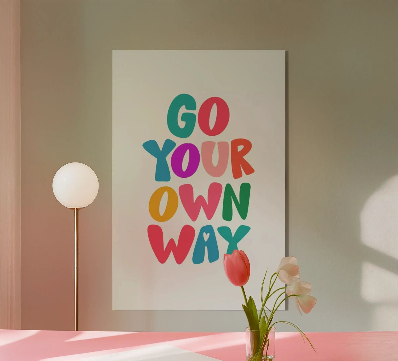 Go your own way plexiglass da Pure